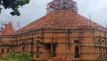 Kirchenneubau, Murro, Uganda
