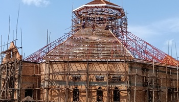 Kirchenneubau, Murro, Uganda