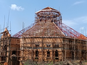 Kirchenneubau, Murro, Uganda