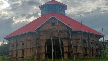 Kirchenneubau, Murro, Uganda