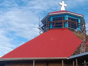 Kirchenneubau, Murro, Uganda