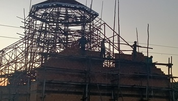 Kirchenneubau, Murro, Uganda