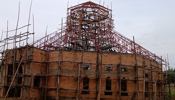 Kirchenneubau, Murro, Uganda