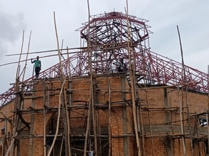 Kirchenneubau, Murro, Uganda
