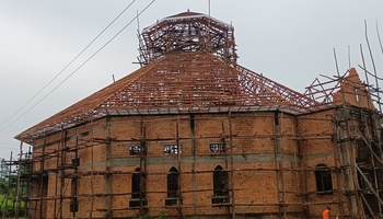 Kirchenneubau, Murro, Uganda