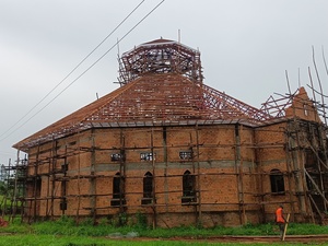 Kirchenneubau, Murro, Uganda