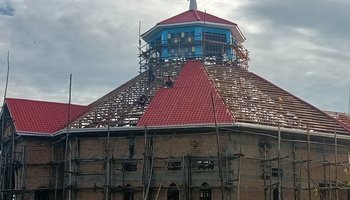 Kirchenneubau, Murro, Uganda
