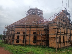 Kirchenneubau, Murro, Uganda