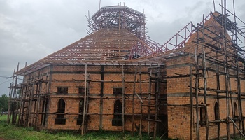 Kirchenneubau, Murro, Uganda