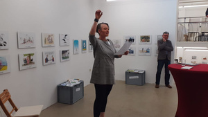 Ann-Kathrin Schneider rezitiert den "Ikarus"