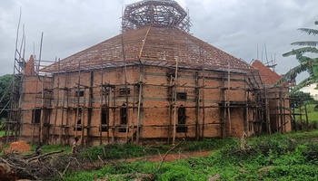 Kirchenneubau, Murro, Uganda