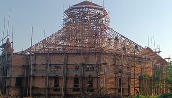 Kirchenneubau, Murro, Uganda