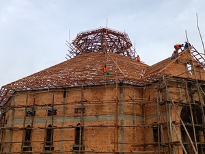 Kirchenneubau, Murro, Uganda