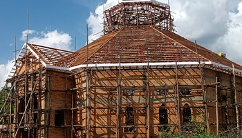 Kirchenneubau, Murro, Uganda