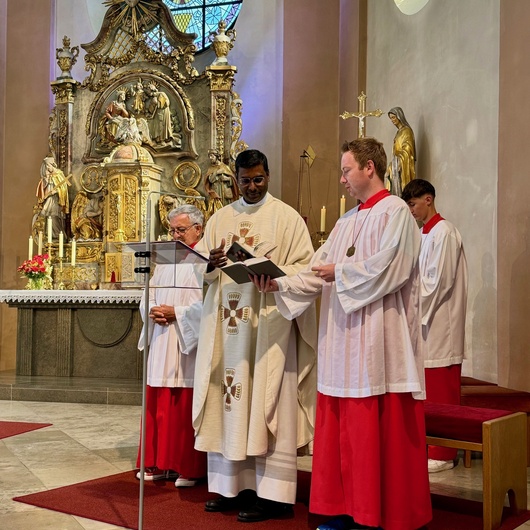Festgottesdienst zur Einweihung Schützenheim Kahl