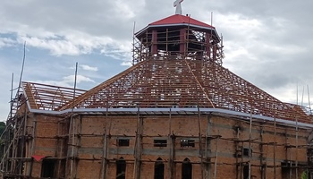 Kirchenneubau, Murro, Uganda