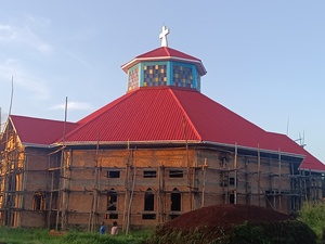 Kirchenneubau, Murro, Uganda