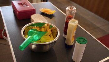 Familiengottesdienst in Röttingen: Pommes-Verkauf